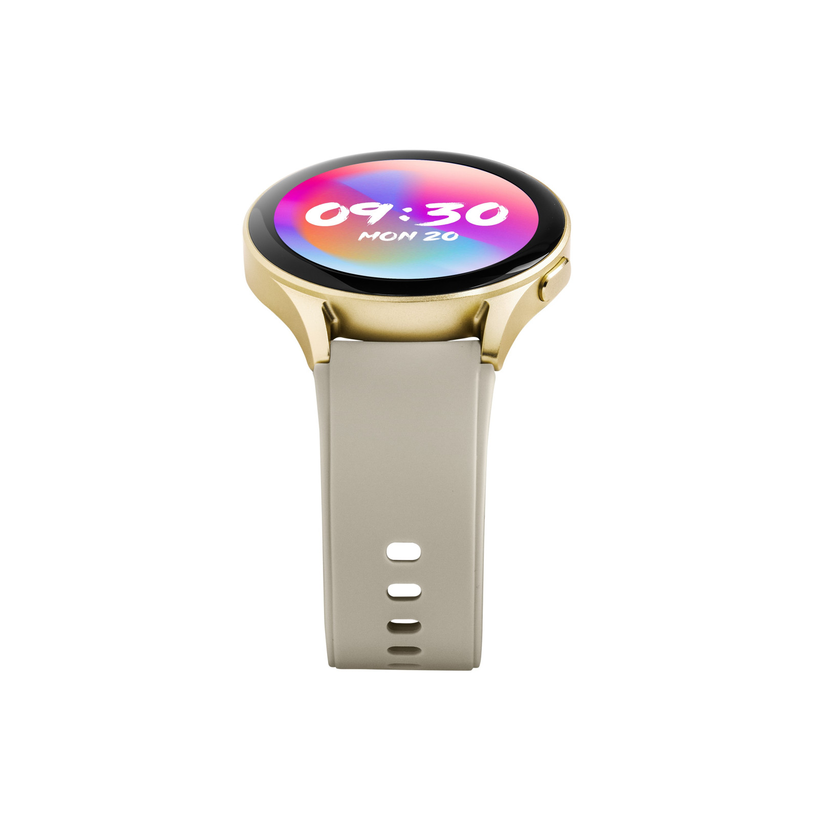 Smart часовник ttec Tempus Pro 34mm AMOLED Screen Circular Aluminium Casing Smart Watch - Златист