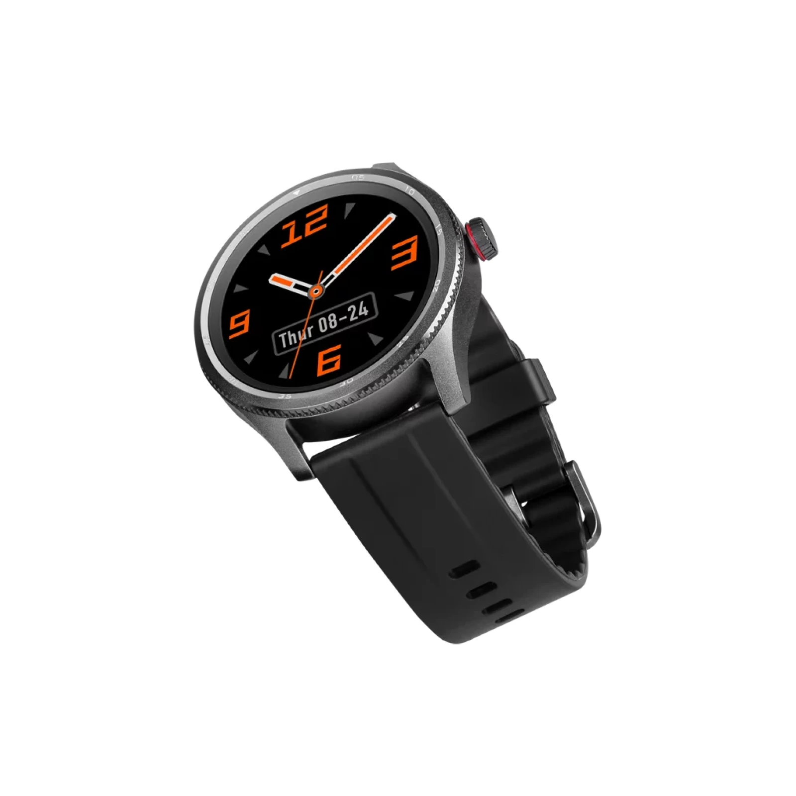 Smart часовник ttec Tempus 35mm TFT Screen Circular Metal Casing Smart Watch - Черен