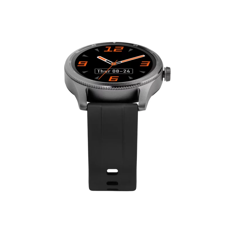 Smart часовник ttec Tempus 35mm TFT Screen Circular Metal Casing Smart Watch - Черен