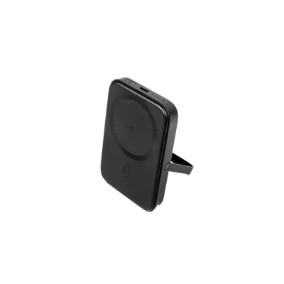 Външна батерия ttec ReCharger Pro M 5.000mAh MagSafe comp. PD 20W Wireless Powerbank w Stand - Черна