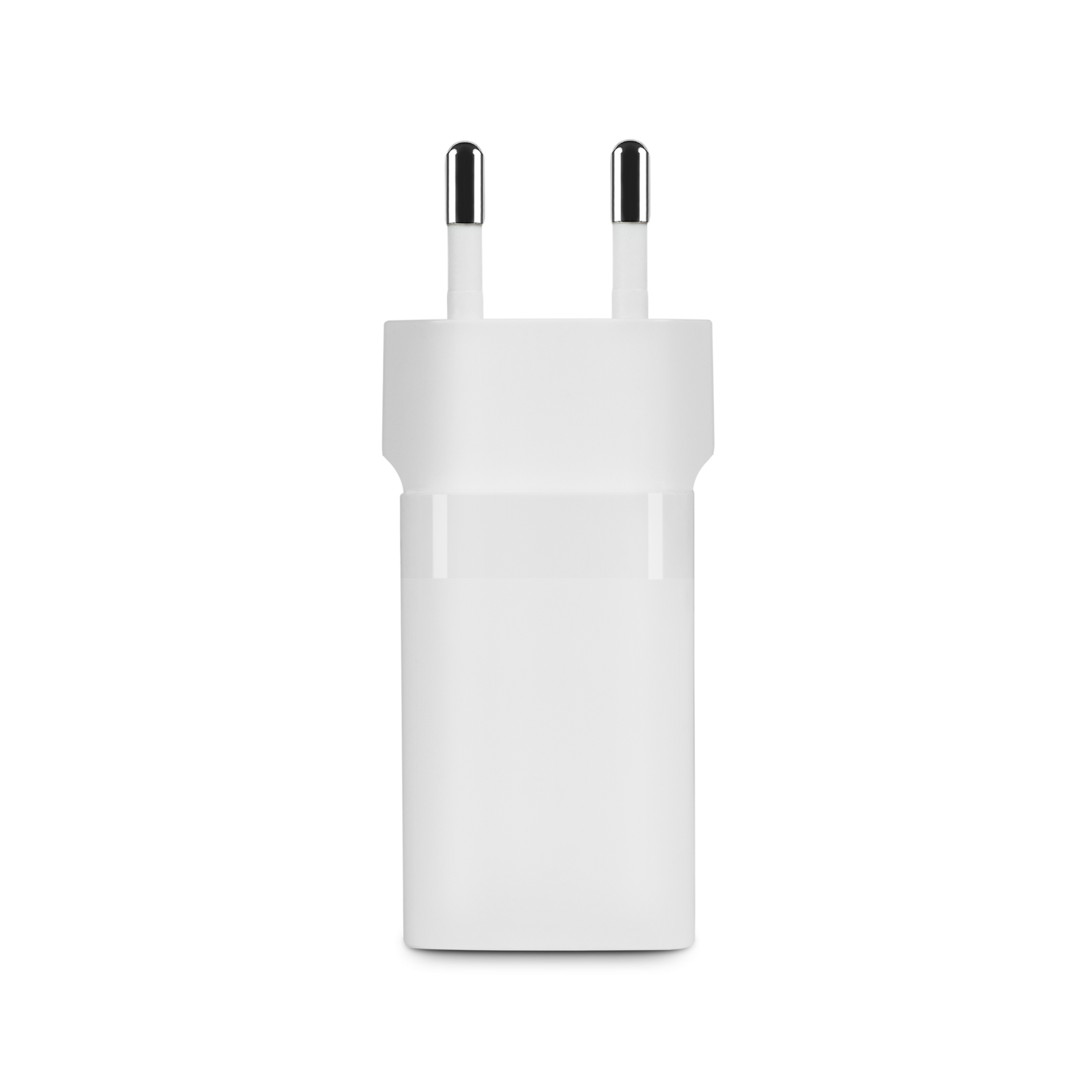 Зарядно 220V ttec SmartCharger Duo PD 45W Travel Charger USB-C+USB-A - Бяло