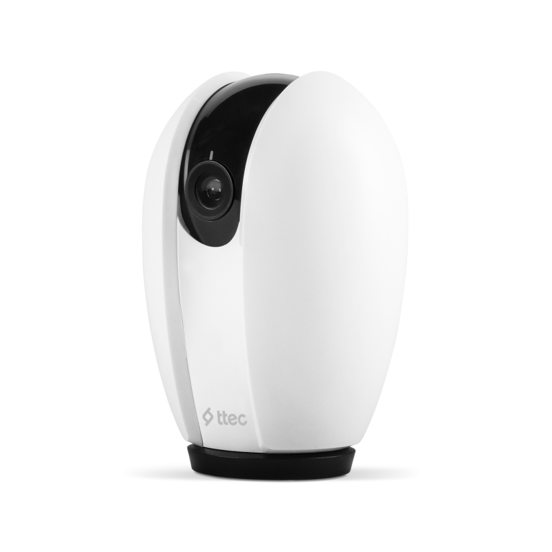 Wireless камера ttec Wizi Pro Wi-Fi Smart Camera Full HD 360 Degrees - Бяла