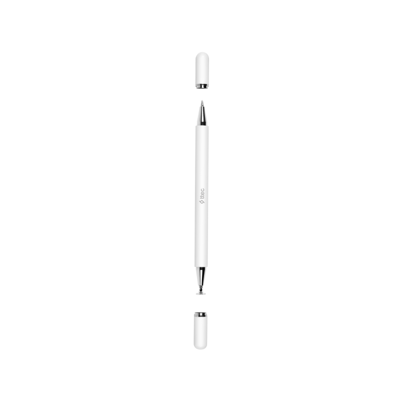 Стилус ttec TouchPen S 2 in1 stylus - Бял