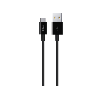Кабел ttec Type C Charge / Data Cable, 2.0 - Черен