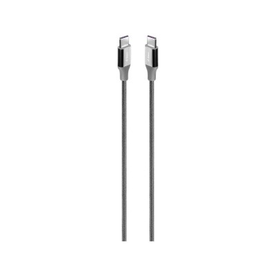 Data кабел ttec AlumiCable Type-C - Type-C 150cm 100W Fast Charge Cable - Space Grey