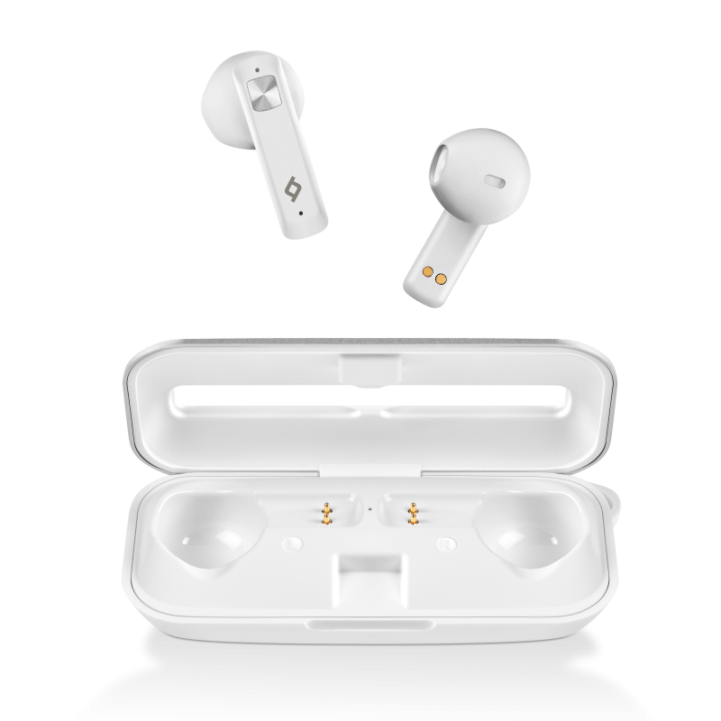 Bluetooth слушалки ttec, AirBeat Ultra Slim True Wireless Headsets - Бели