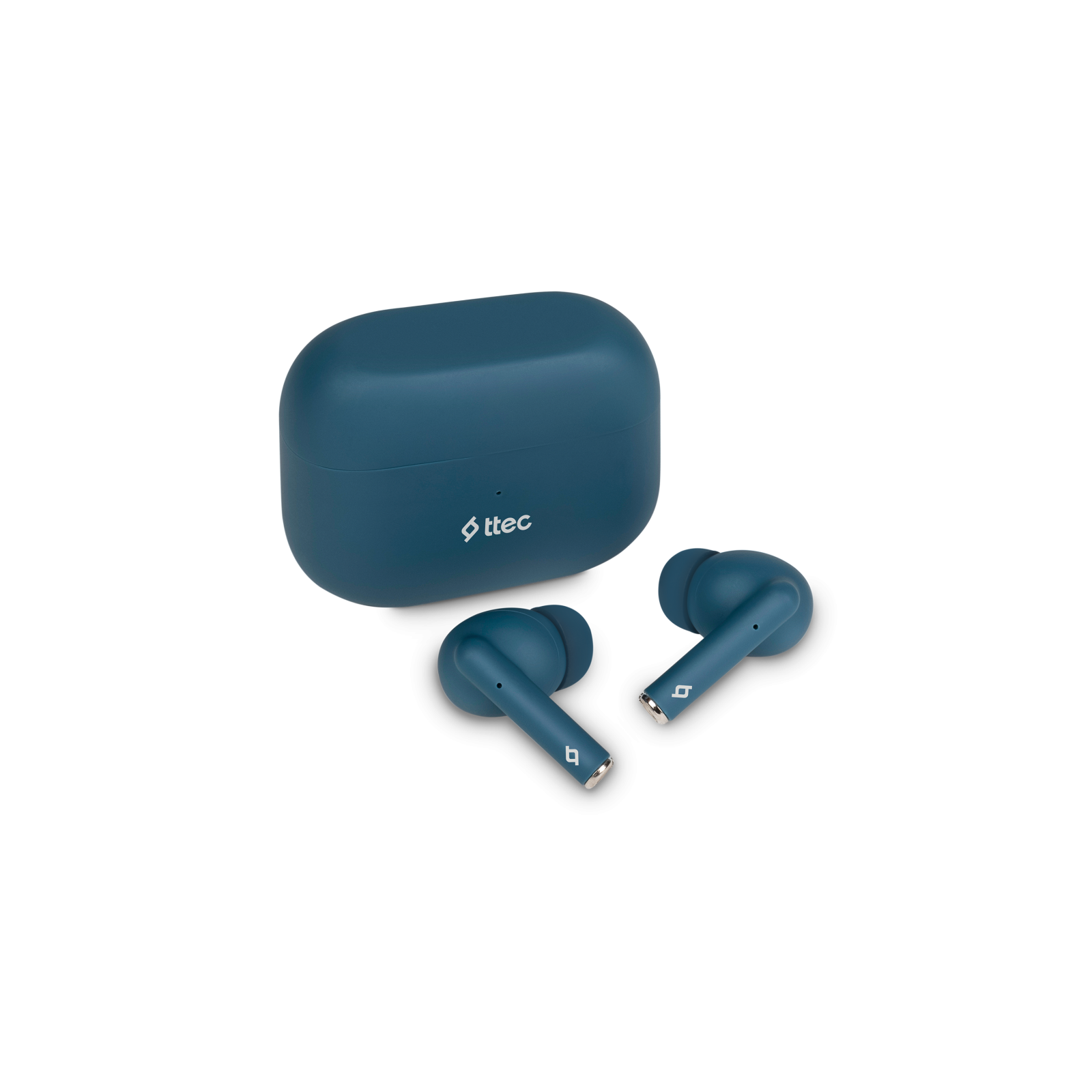 Bluetooth  слушалки ttec, AirBeat Tone, TWS Headset, Тъмно сини