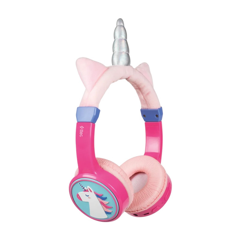 Слушалки ttec, SoundBuddy 2, Kids, On-Ear, Wireless Bluetooth Headphones, Розови