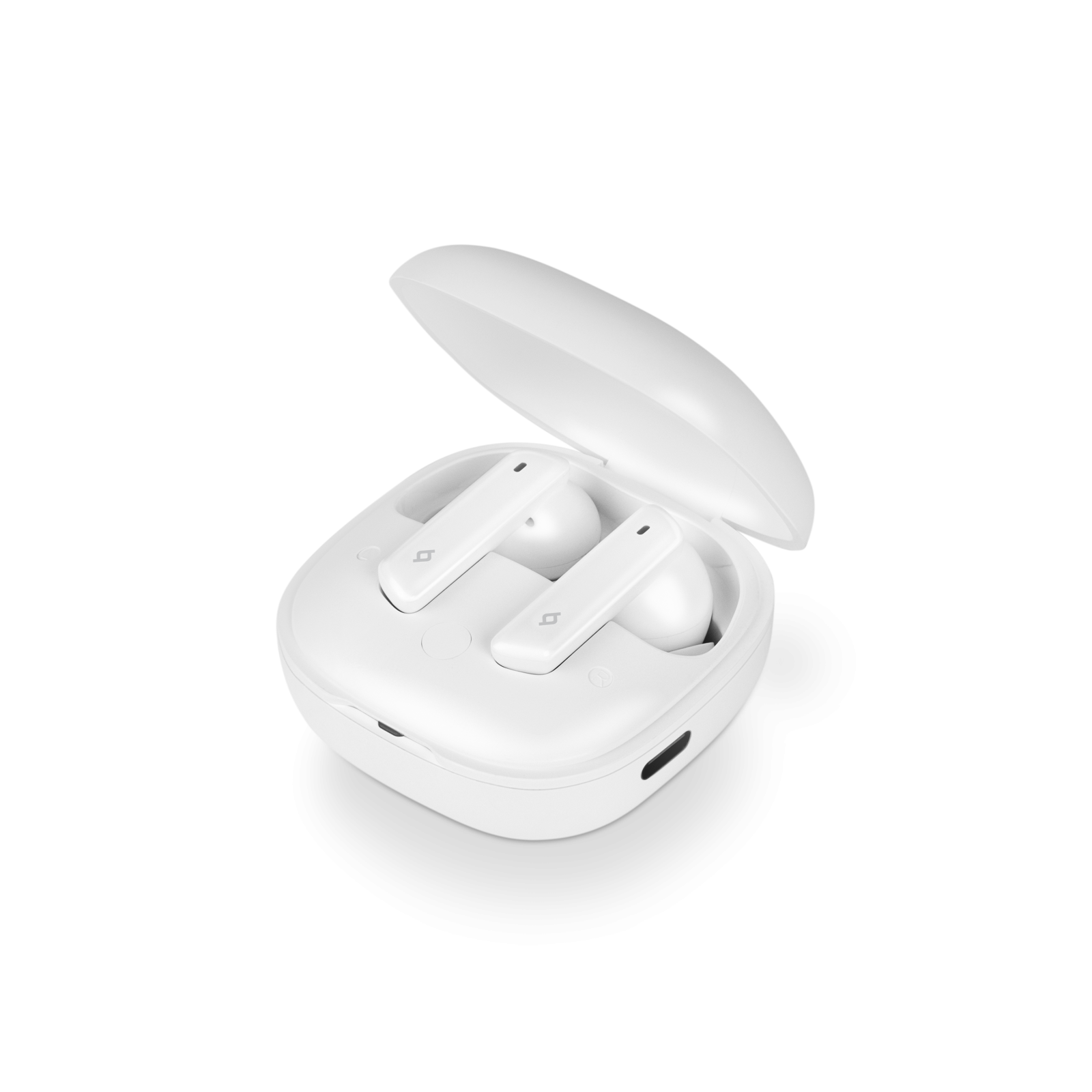 Bluetooth слушалки ttec AirBeat Pro Max ANC TWS Headset - Бели