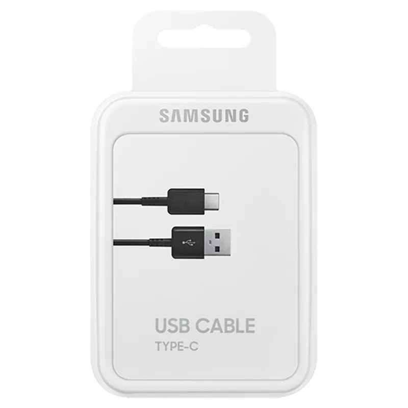 Data кабел  USB-A to USB-C Cable Samsung, 25W, 3A, 1,5m - Черен, EP-DG930IBEGWW