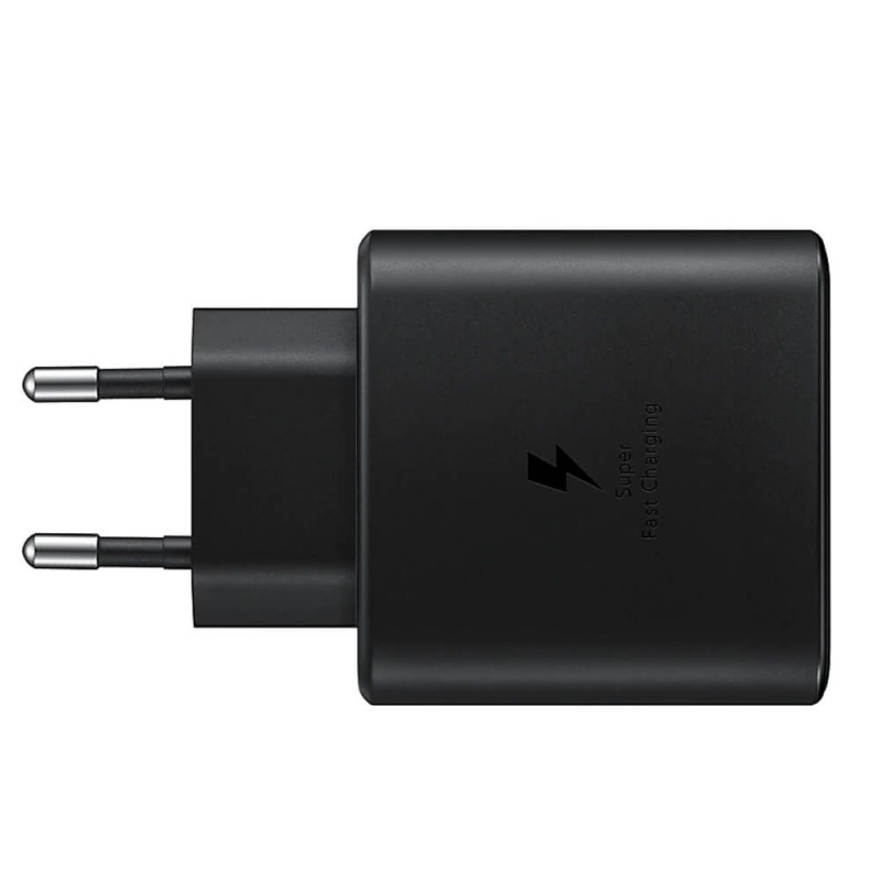 Араптер 220V  Samsung FastCharging USB-C 45W Travel Charger - Черен, EP-TA845XBE, 11026083