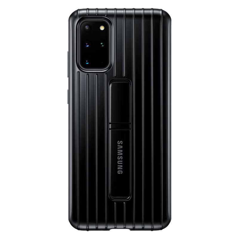 Оригинален гръб Samsung Standing Cover за Galaxy S20 Plus - Черен, EF-RG985CBE