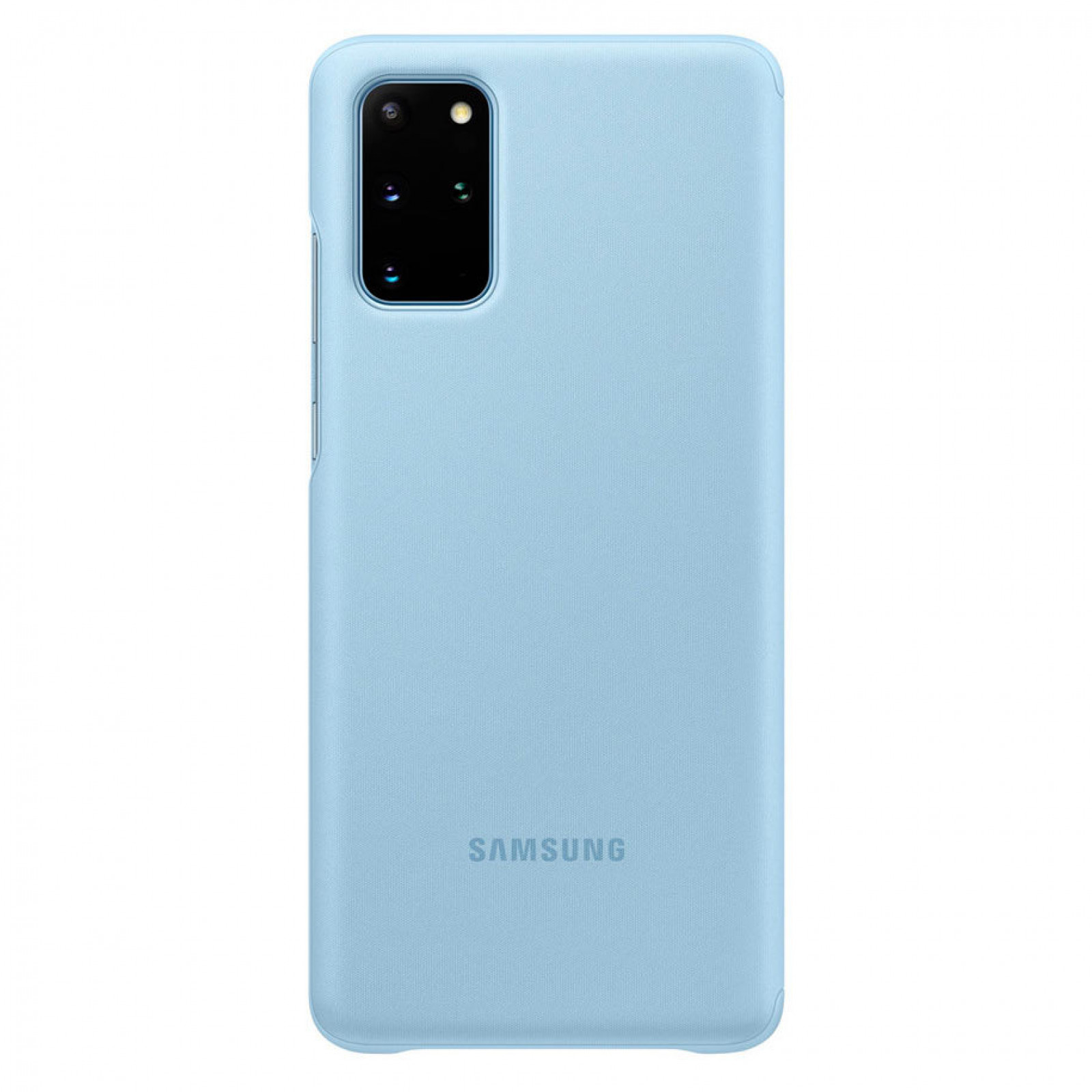 Оригинален калъф Samsung  Clear View за Galaxy Galaxy S20 Plus - Син, EF-ZG985CLEGEU