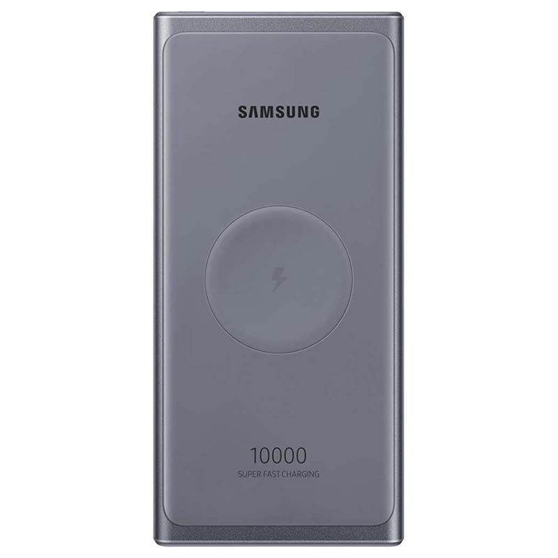 Външна батерия Samsung Wireless Power Bank Type C - Сива 10000mAh, EB-U3300XJE
