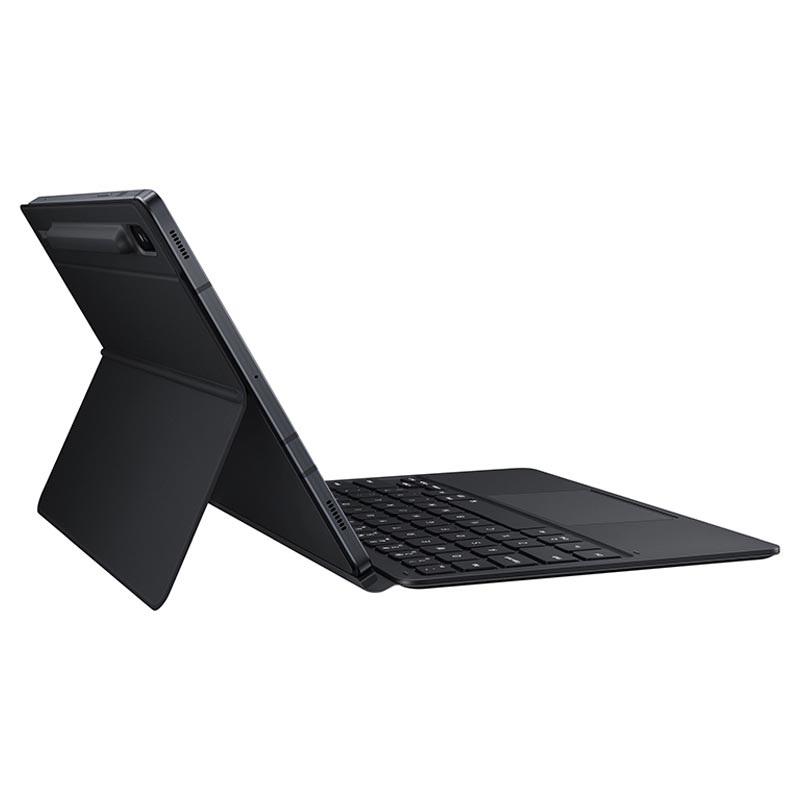 Оригинален калъф Samsung с клавиатура за Samsung Tab S7 -  Черен