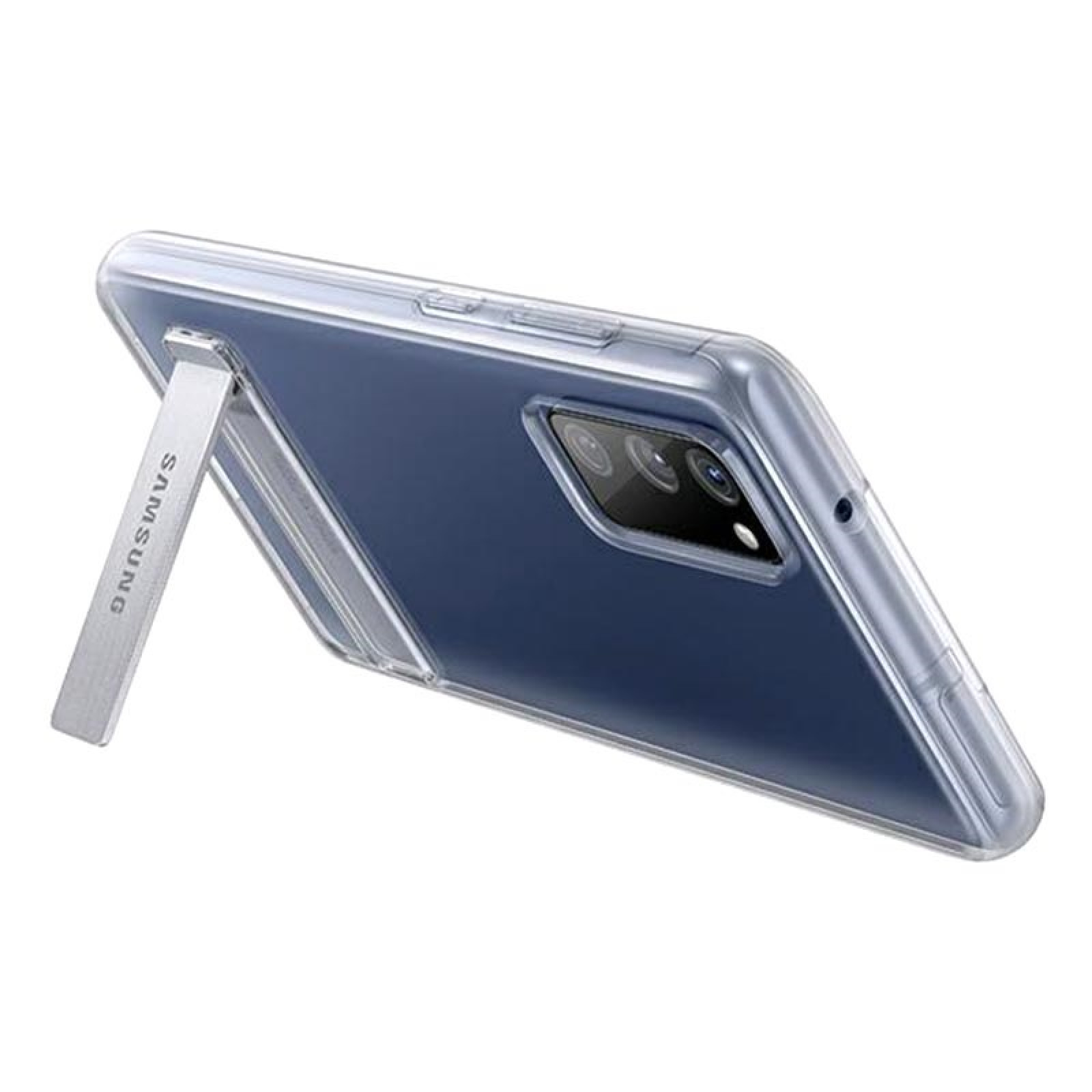 Оригинален гръб Samsung Clear Standing Cover за Galaxy S20 FE - Прозрачен, EF-JG780CTE