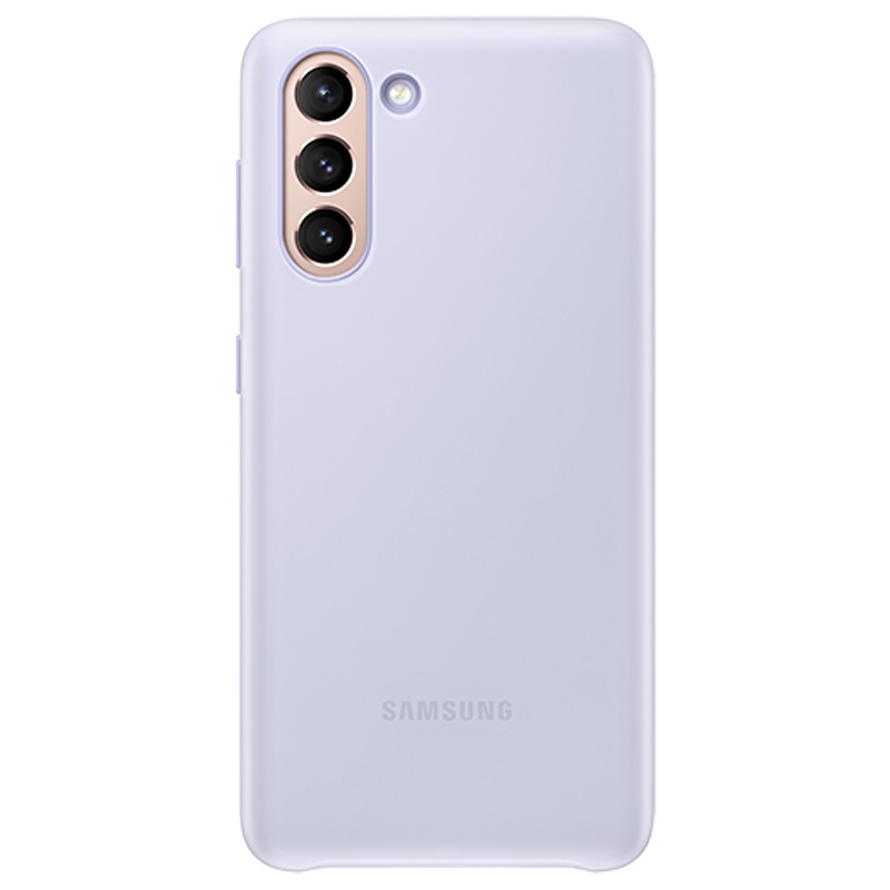 Оригинален гръб Samsung LED Cover for Galaxy S21 Plus - Лилав, EF-KG996CVE