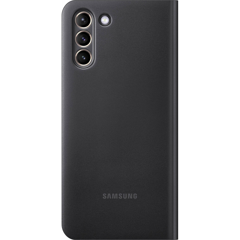 Оригинален калъф  Samsung LEDView Cover за Galaxy S21 Plus - Черен, EF-NG996PBE