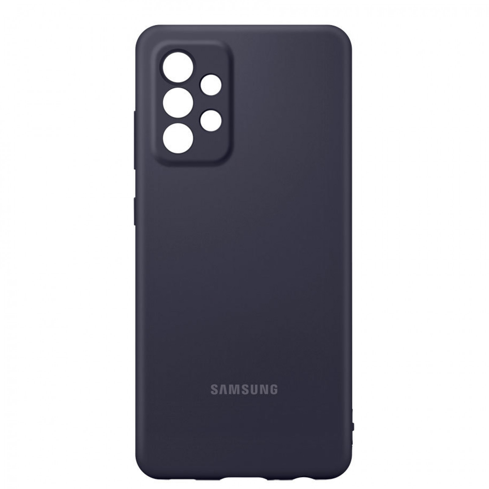 Оригинален гръб Samsung Silicone Cover за Galaxy A52/A52 5G/A52s - Черен, EF-PA525TBE