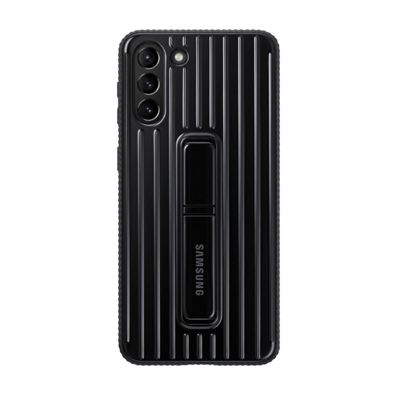 Оригинален гръб Samsung Protective Standing Cover за Galaxy S21 Plus - Черен, EF-RG996CBE