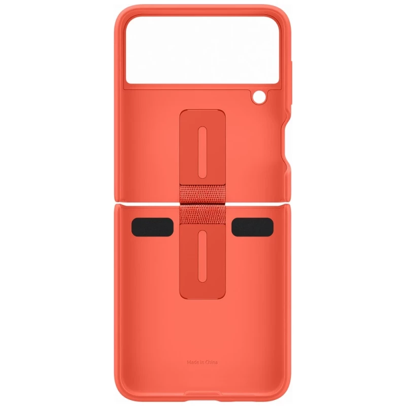 Оригинален гръб Samsung Silicone Cover за Galaxy Z Flip 3 - Coral, EF-PF711TPE - Samsung Galaxy Z Flip 3 | Phoneplay.bg