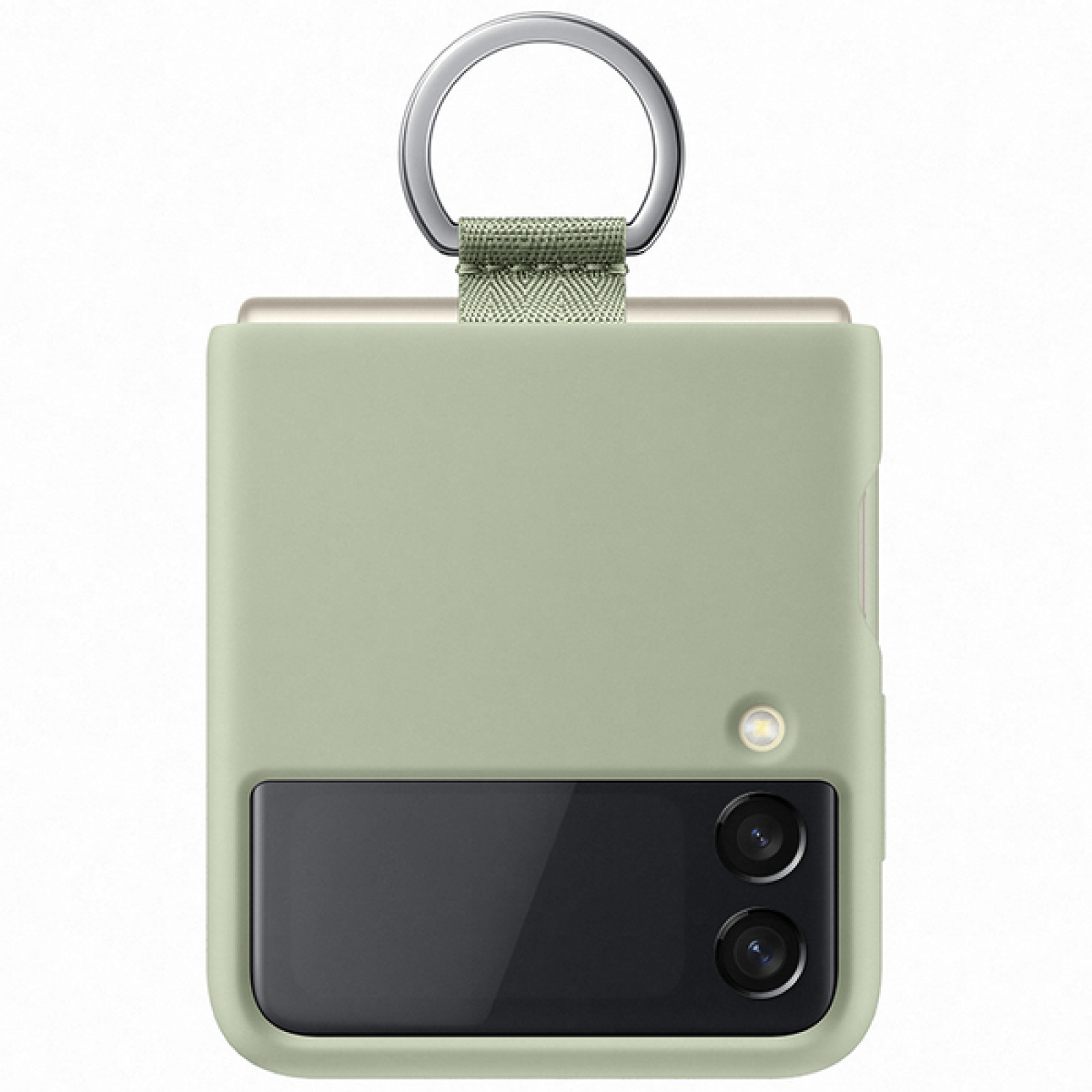 Оригинален гръб Samsung Silicone Cover за Galaxy Z Flip 3 - Зелен, EF-PF711TME - Samsung Galaxy Z Flip 3 | Phoneplay.bg