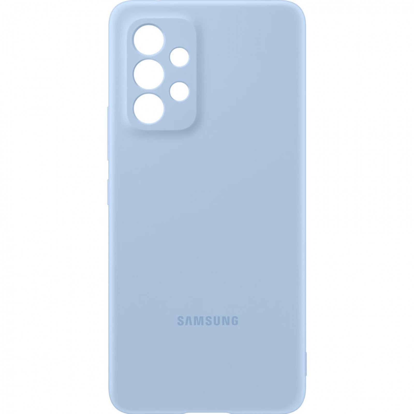 Оригинален гръб Samsung Silicone Cover за Samsung Galaxy A53 5G Artic - Син, EF-PA536TLE