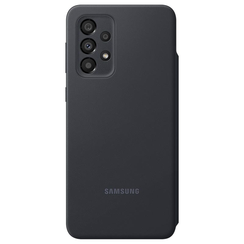 Оригинален Калъф Samsung S-View Case за Galaxy A33 5G - Черен, EF-EA336PBE