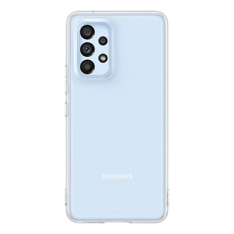 Оригинален гръб Samsung Soft Clear Cover за Galaxy A23 5G - Прозрачен,. EF-QA235TTE