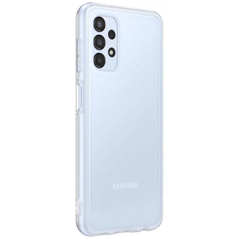 Оригинален гръб  Samsung Soft Clear Cover за Galaxy A13 4G - Прозрачен, EF-QA135TTE