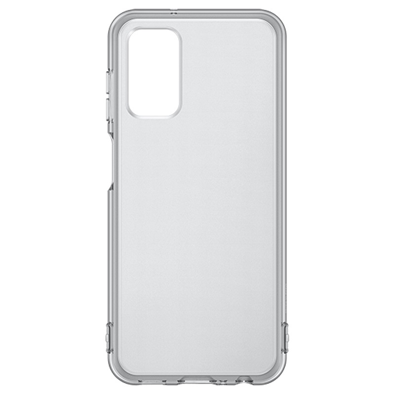 Оригинален гръб Samsung Soft Clear Cover за Samsung Galaxy A13 - Черен EF-QA135TBE