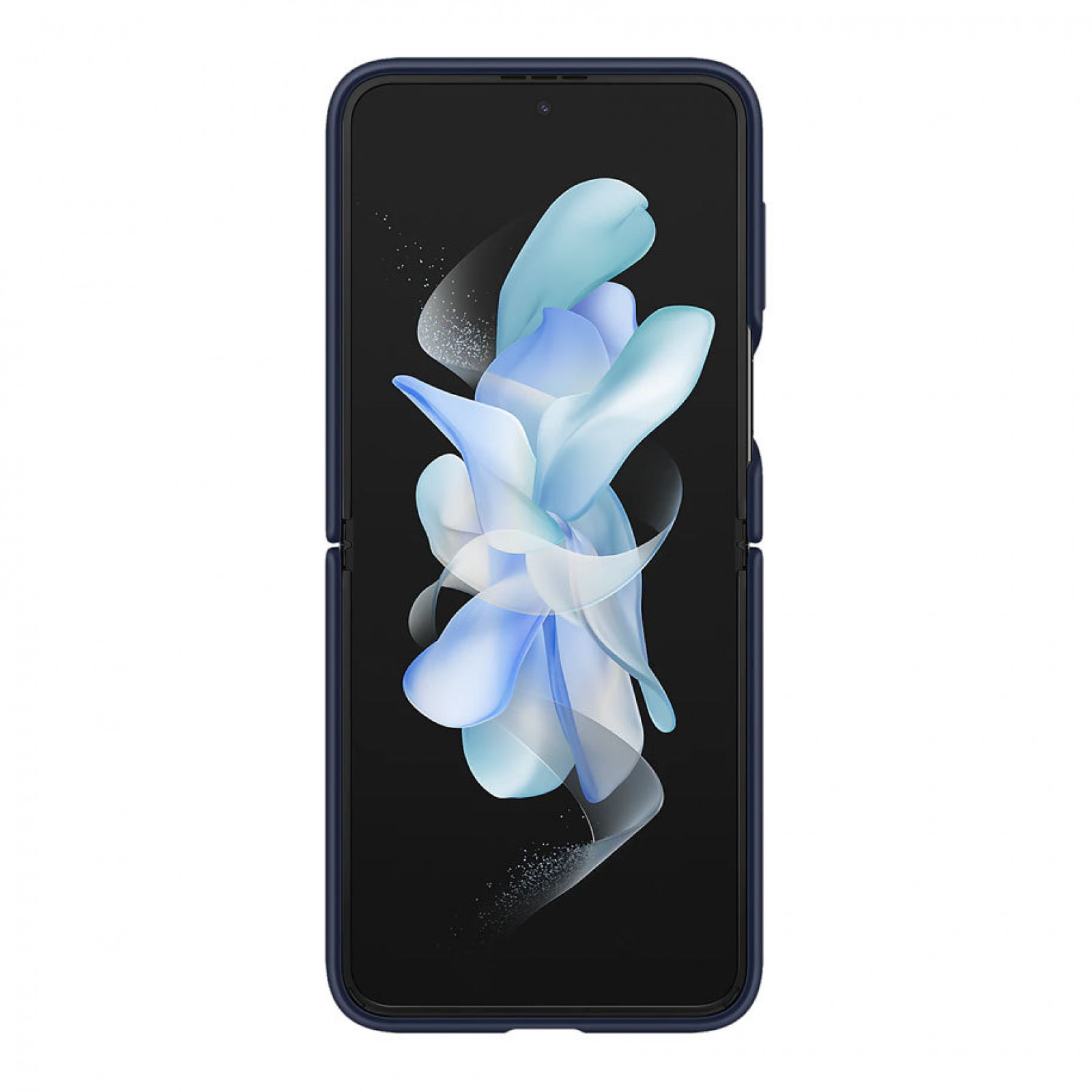 Оригинален гръб Samsung Silicone Cover за Samsung  Galaxy Z Flip 4 - Син, EF-PF721TNE