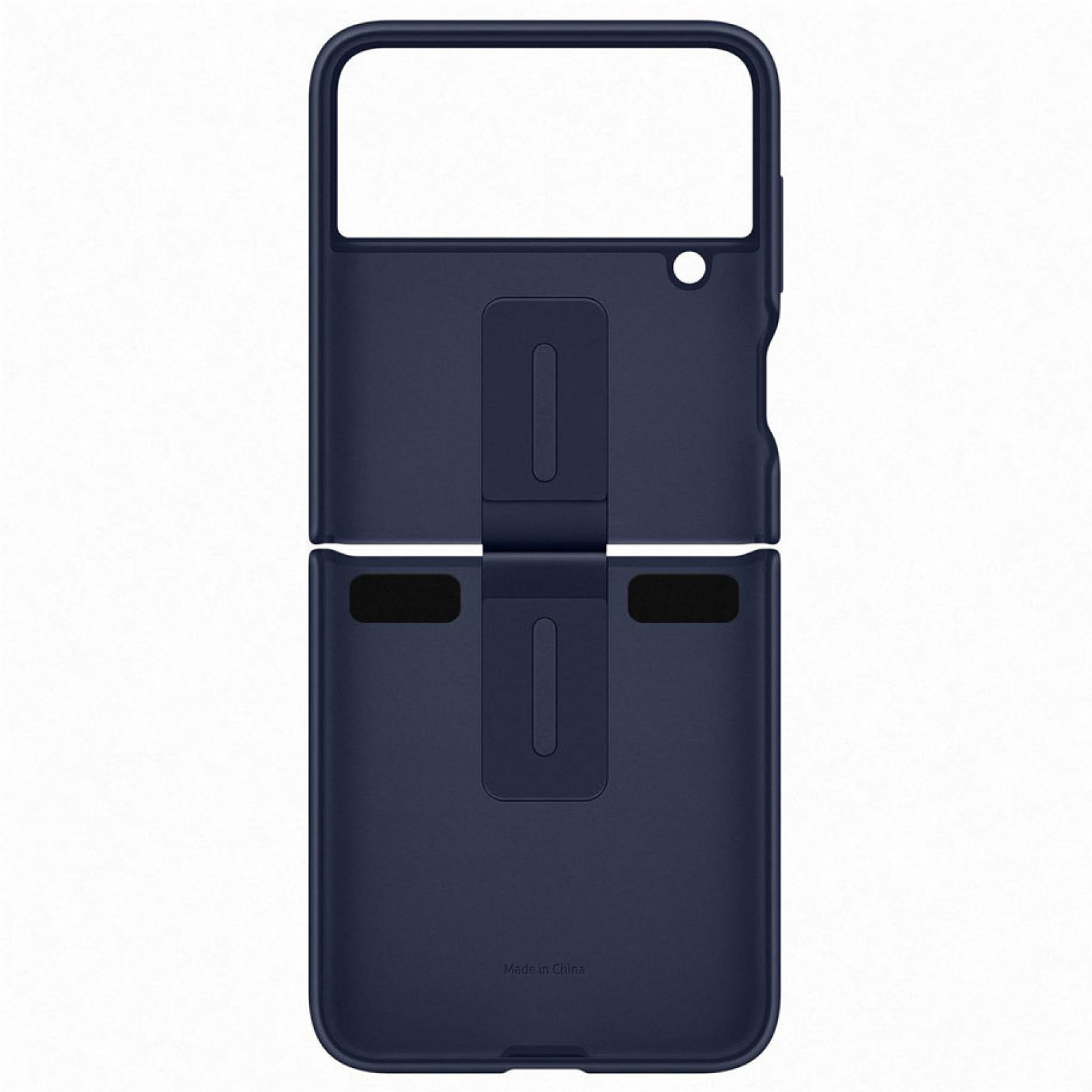 Оригинален гръб Samsung Silicone Cover за Samsung  Galaxy Z Flip 4 - Син, EF-PF721TNE