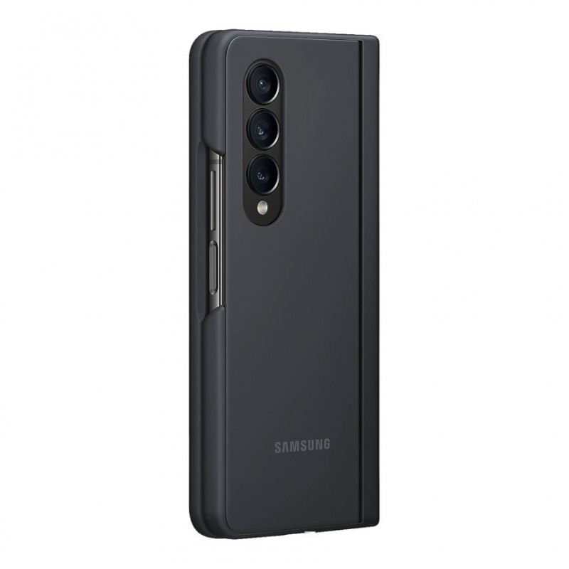 Оригинален гръб Samsung Silicone Cover за Galaxy Z Fold 4 - Черен, EF-MF936CBE