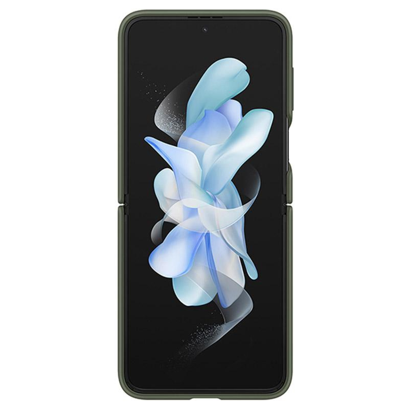 Оригинален гръб Samsung Silicone Cover for Galaxy Z Flip 4 - Зелен, EF-PF721TGE