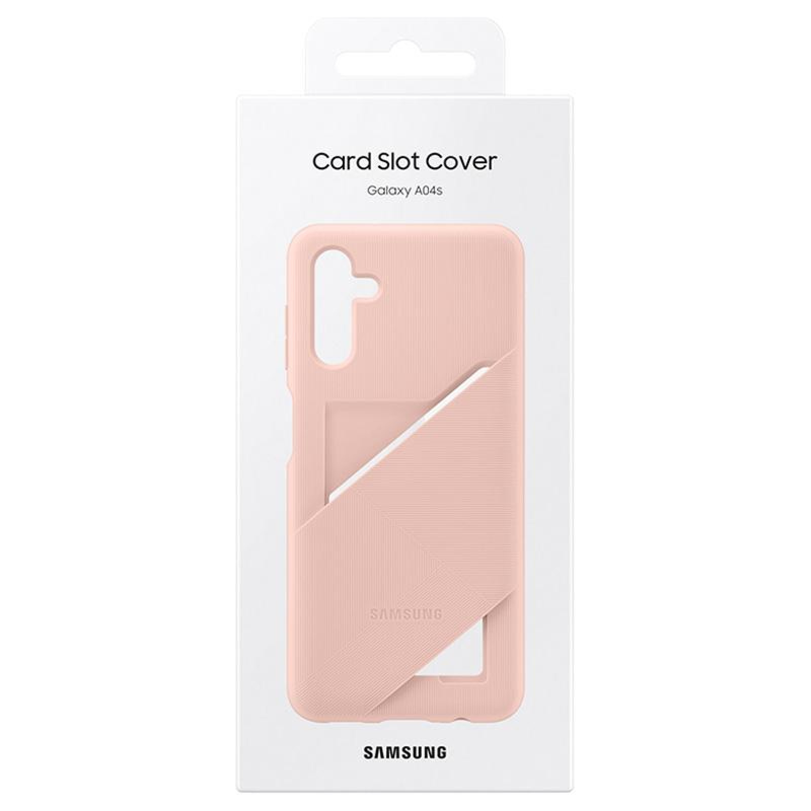 Оригинален гръб Samsung Card Slot Cover за Galaxy A04s - Розов, EF-OA047TZE