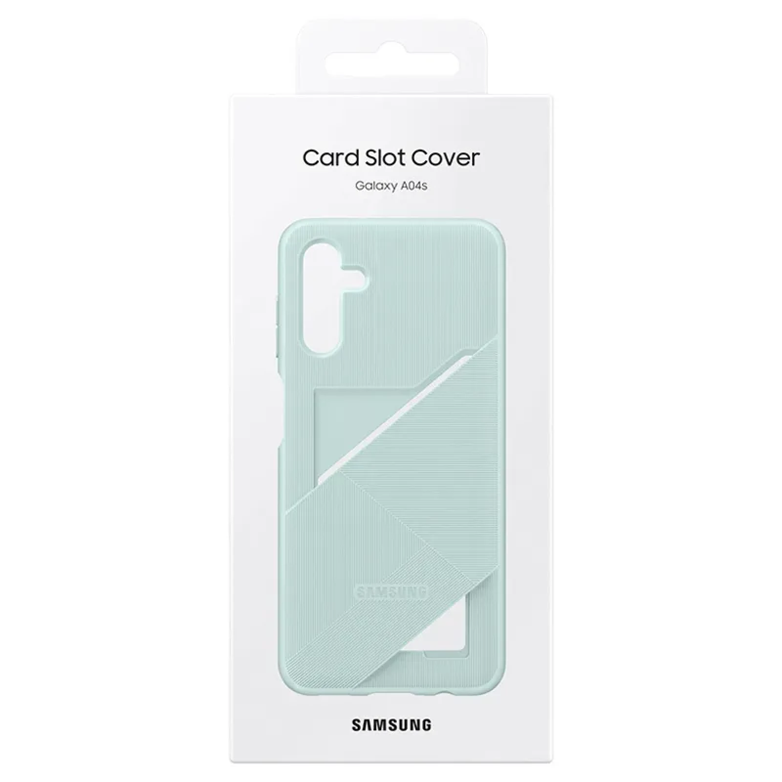 Оригинален гръб Samsung Card Slot Cover за Galaxy A04s - Зелен, EF-OA047TGE