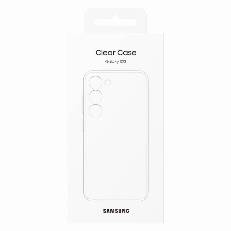 Оригинален гръб Samsung Clear Cover  за Samsung Galaxy S23 - Прозрачен, EF-QS911CTE