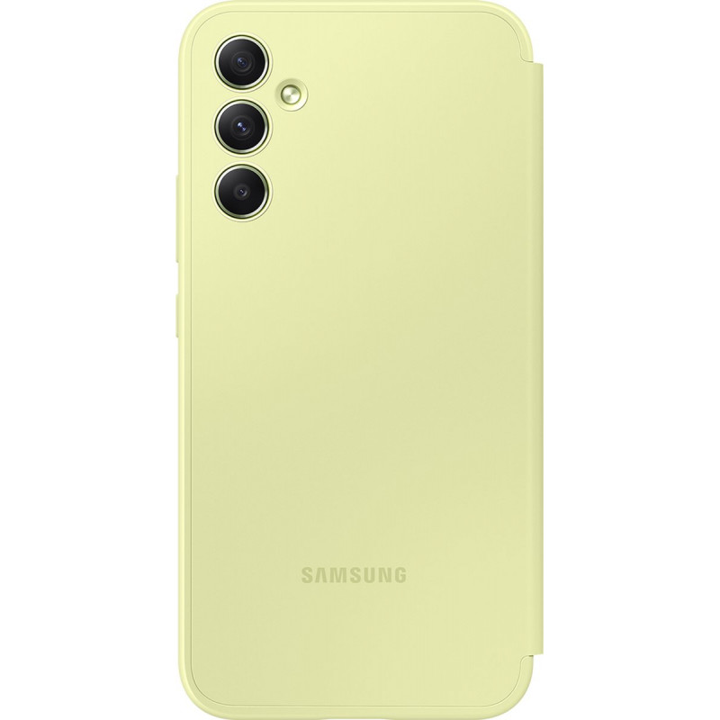 Оригинален калъф Samsung Smart View Cover за Samsung Galaxy A54 5G - Lime, EF-ZA546CGE