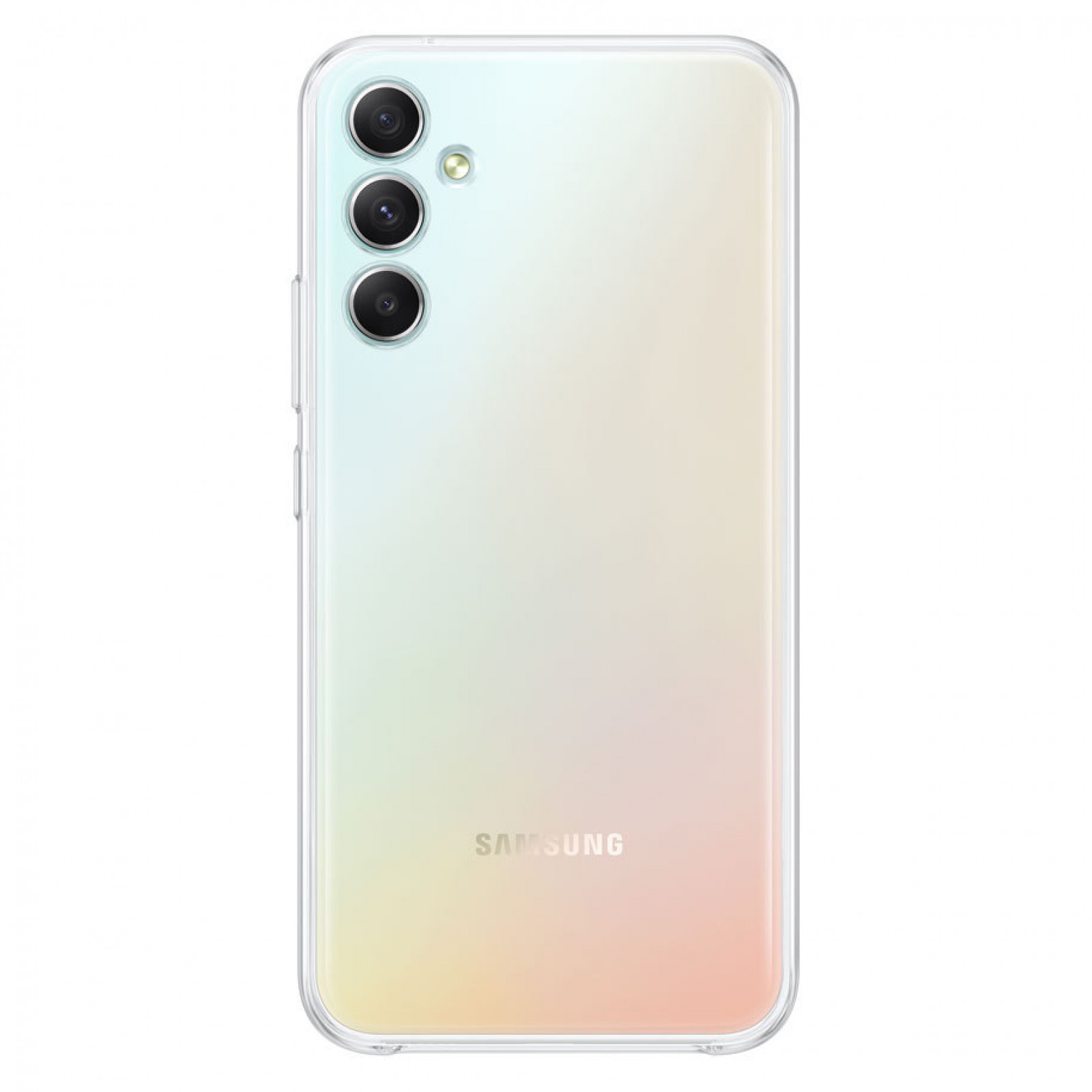 Оригинален гръб Samsung Clear Cover за Samsung Galaxy A34 5G - Прозрачен, EF-QA346CTE