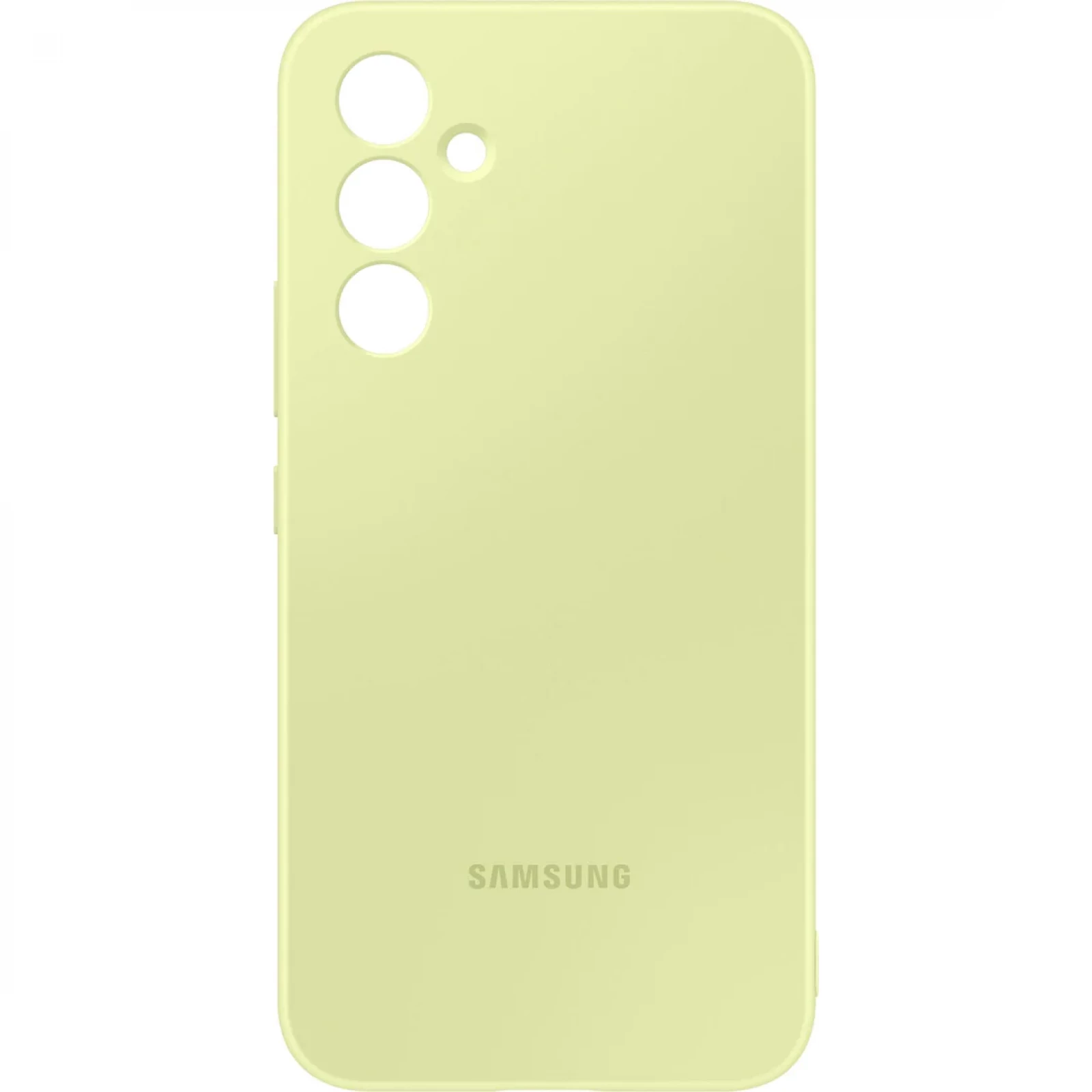 Оригинален гръб Samsung Silicone Cover за Samsung Galaxy A54 5G - Lime, EF-PA546TGE