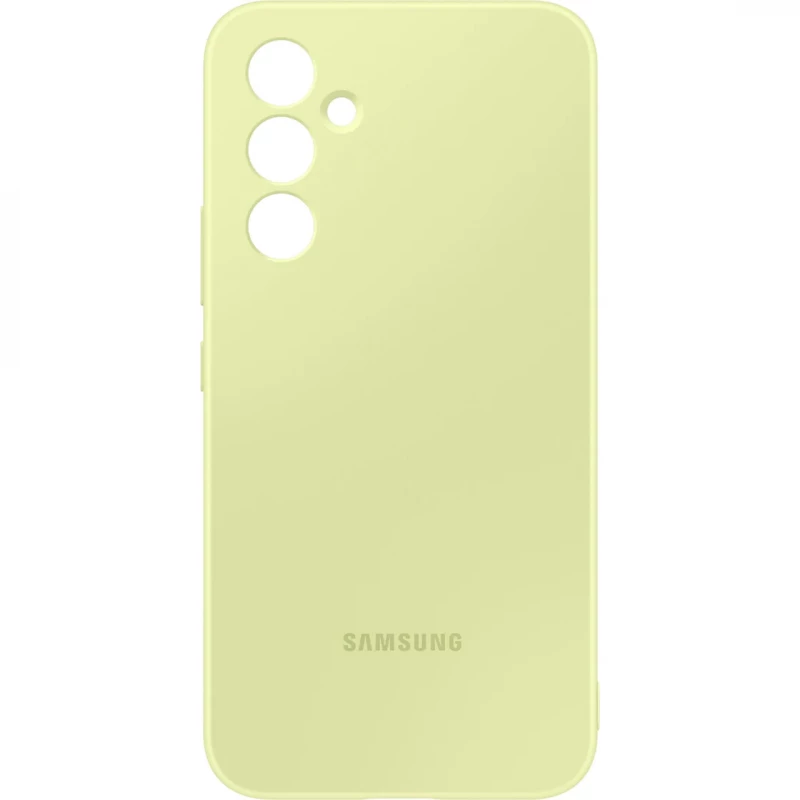 Оригинален гръб Samsung Silicone Cover за Samsung Galaxy A54 5G - Lime, EF-PA546TGE