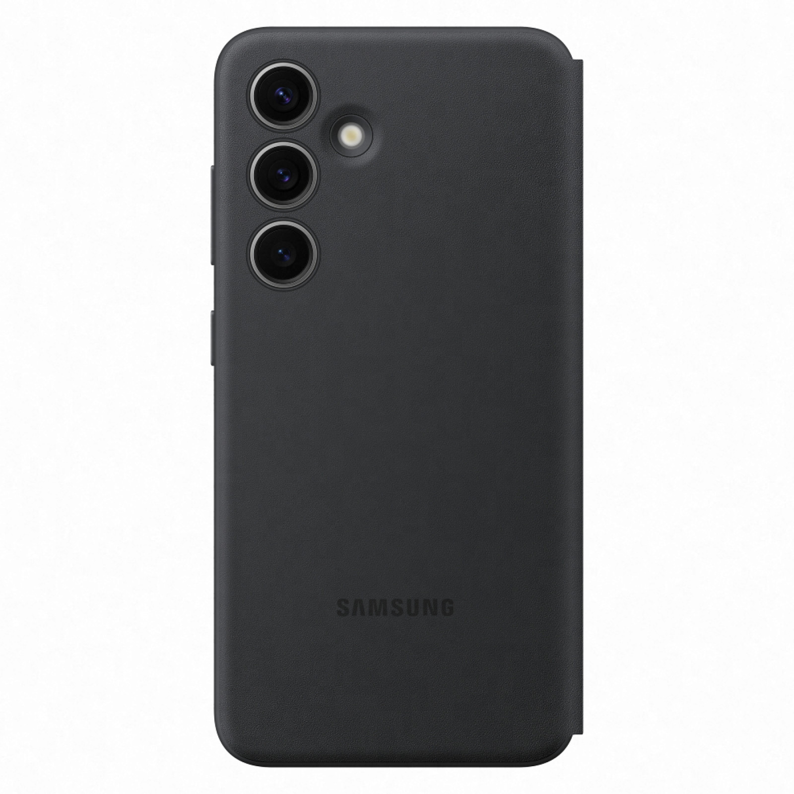 Оригинален калъф Samsung S-View Case за Galaxy S24 - Черен, EF-ZS921CBE