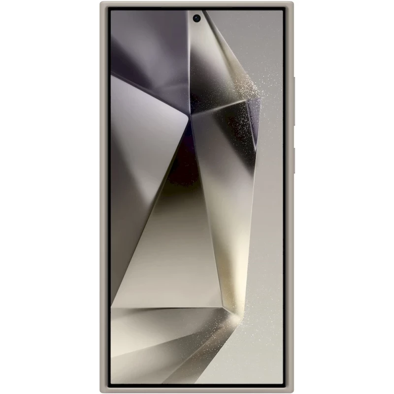 Оригинален гръб Samsung за Galaxy S24 Ultra, Standing Grip Cover, Taupe, EF-GS928CUE