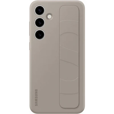 Оригинален калъф Samsung Standing Grip Cover за Galaxy S24 Plus - Taupe, EF-GS926CUE