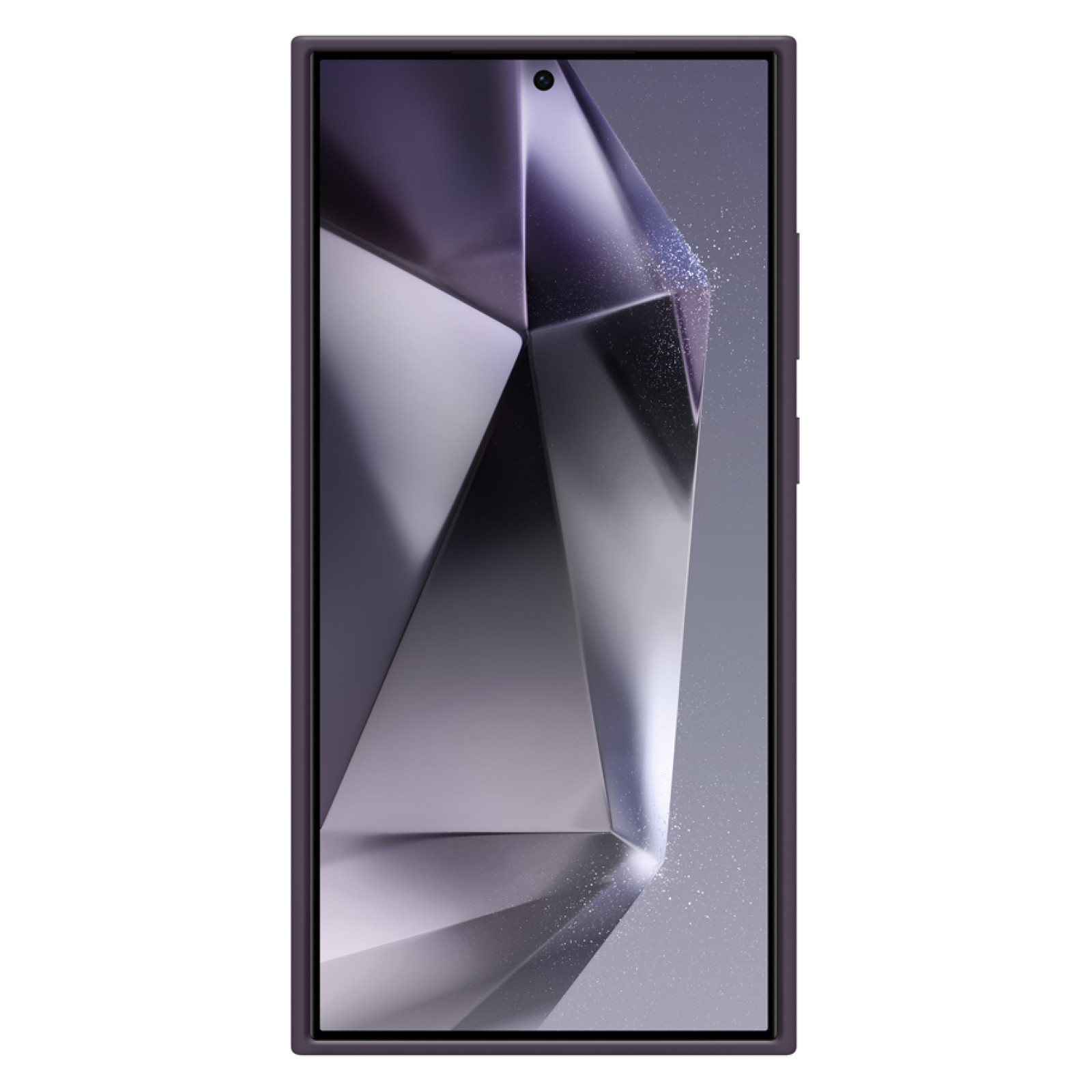 Оригинален гръб Samsung за Galaxy S24 Ultra,  Standing Grip Cover,  Тъмно лилав, EF-GS928CEE