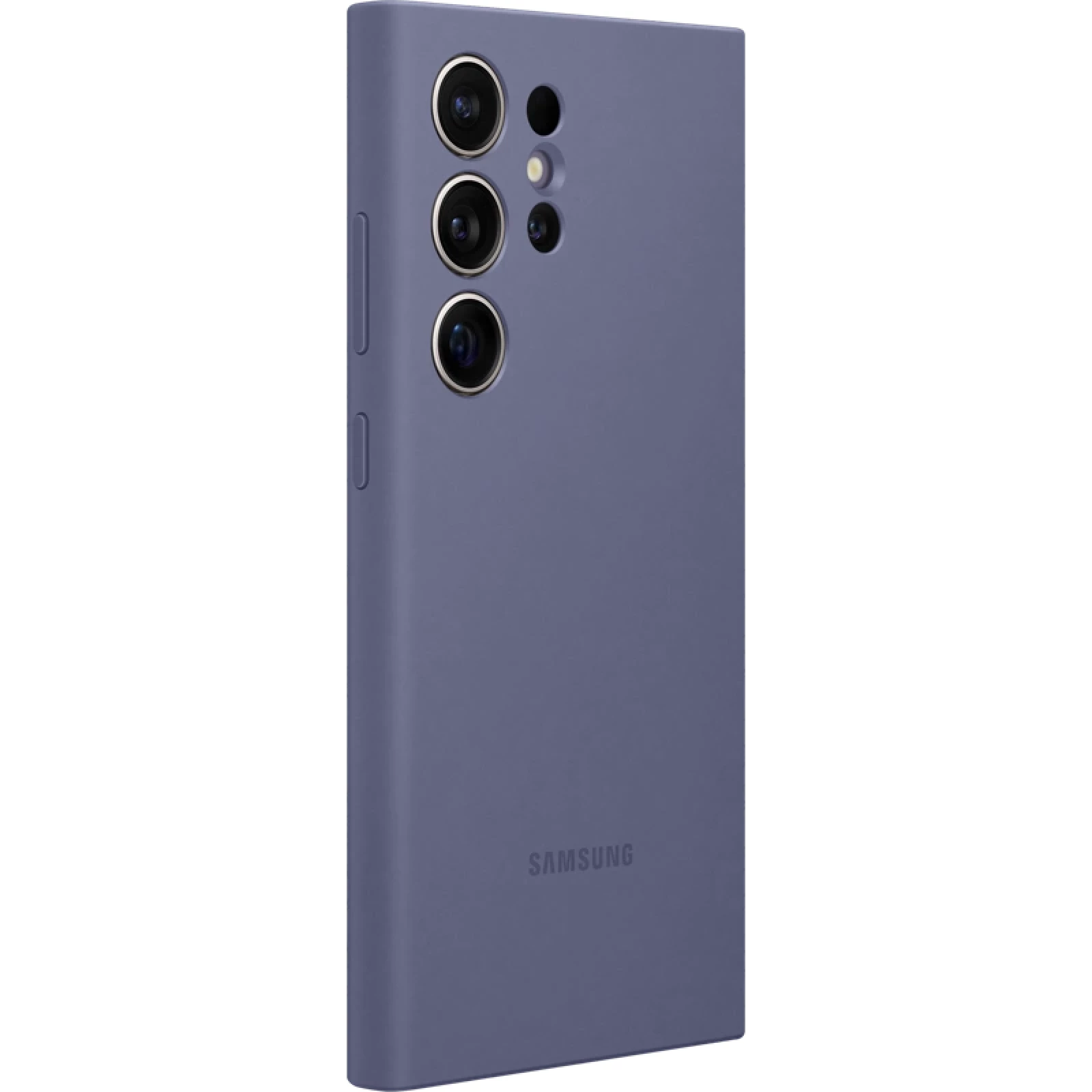 Оригинален гръб Samsung за Galaxy S24 Ultra, Silicone Cover, Лилав, EF-PS928TVE