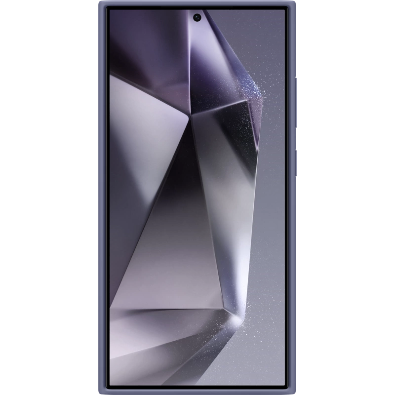 Оригинален гръб Samsung за Galaxy S24 Ultra, Silicone Cover, Лилав, EF-PS928TVE