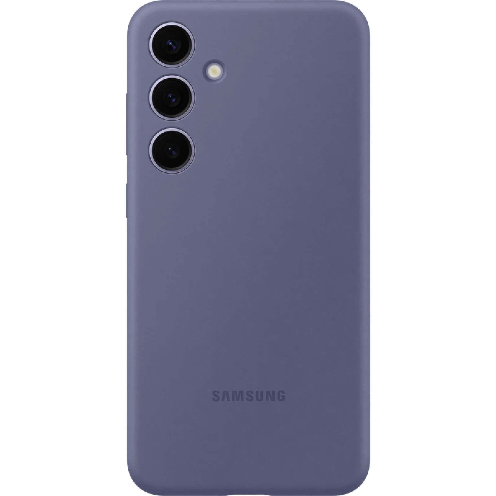 Оригинален гръб Samsung Silicone Cover за Galaxy S24 Plus - Лилав, EF-PS926TVE