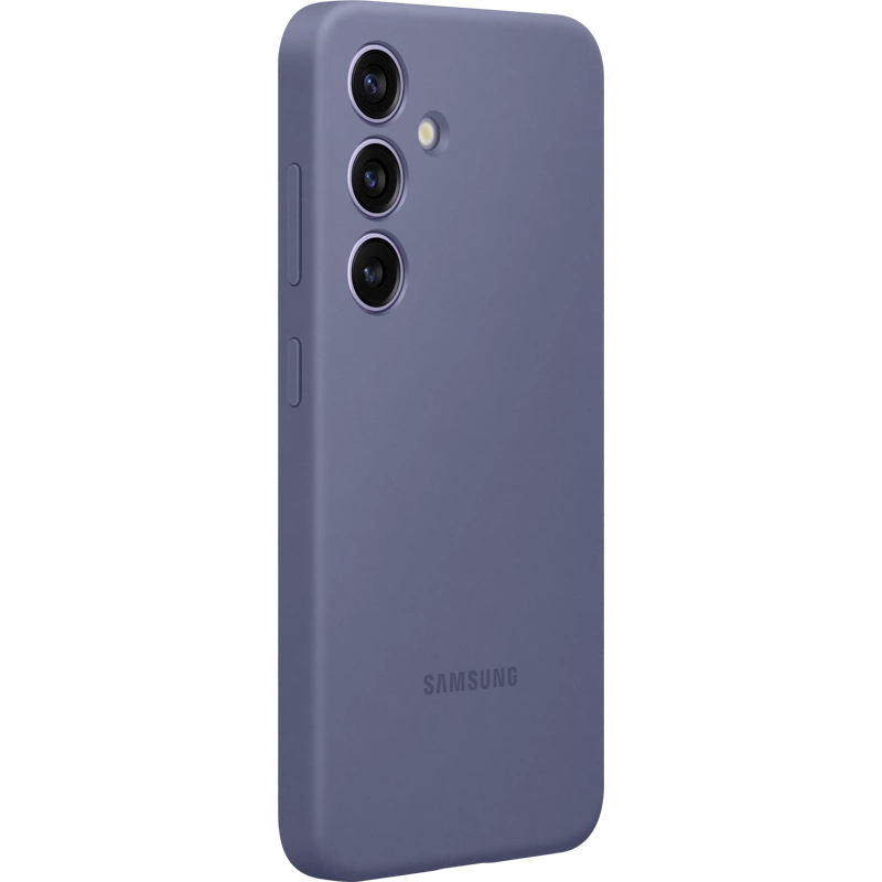 Оригинален гръб Samsung за Galaxy S24 , Silicone Cover, Лилав, EF-PS921TVE